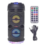 Caixa De Som Amplificada Bluetooth Led 80w Rms Trc 5508