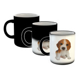 Taza Magica Perro Beagle Bebe Tierno