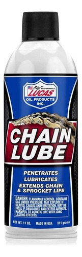 Lubricante Cadena Moto Lucas Oil Motocross Enduro Atv 