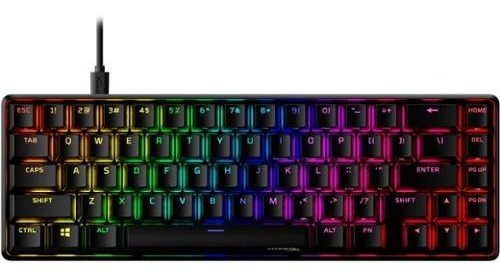 Teclado Mecánico Hyperx Gaming Alloy Origins 65%  Con