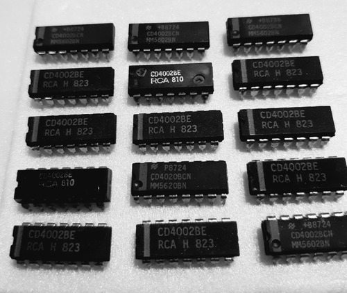 Circuito Integrado Cd4002 (lote X 15 Unidades)