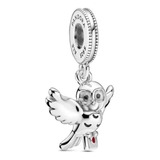 Charm Pandora Original Plata S925 Lechuza Hedwi Harry Potter