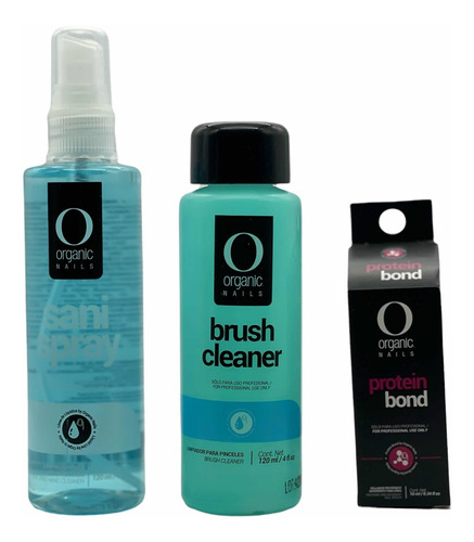 Kit Sani Spray + Brush Cleaner Y Protein Bond By Organic
