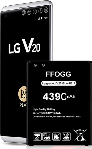 Batería LG V20, 4390 Mah Batería De Repuesto Msi