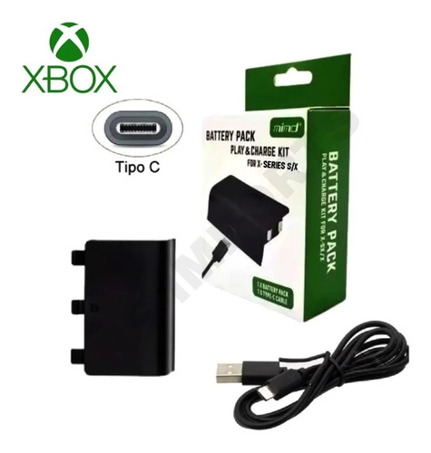 Bateria + Carregador P/ Controle Xbox One X-series X/s