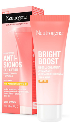Crema Facial Neutrogena Bright Boost® fps 30 Neoglucosamina 