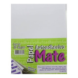 Papel Adhesivo Mate Carta * 10 Hojas