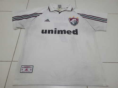 Camisa Original Fluminense Branca adidas Unimed #7 Tam Sg