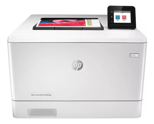 Impressora A Hp Laserjet Pro M454dw Com Wifi Branca 110v