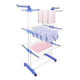 Tendedero Plegable Vertical Secar Ropa Portátil Organizador 