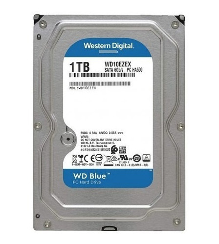 Disco Duro Western Digital Blue 1tb Sata 3.5  7200rpm