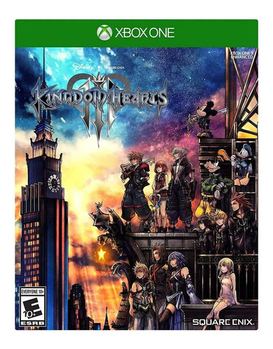 Kingdom Hearts Iii 3 +3 Tarjetas Xbox One Nuevo Fisico