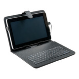 Capa Teclado Para Tablet 7/8pol. Usb Tipo C Preto Multe - Nb