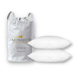 2 Pack Almohada Hotelera Good Night 2 Estandar Firme Color Blanco