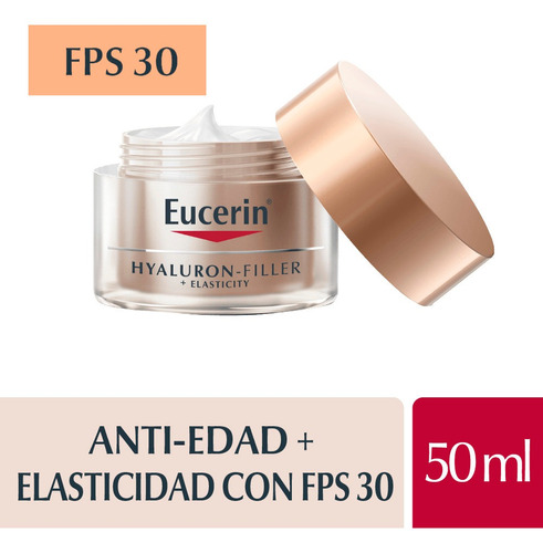 Eucerin Crema Día Hyaluron Filler + Elasticity Fps30 50ml