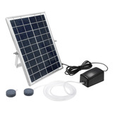 Aireador Solar De Aire Con Forma De Minifuente Para Acuario,