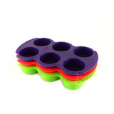 Molde Silicona Para Horno Mufins X6 De Silicosas