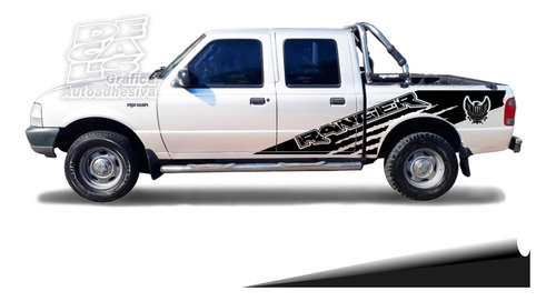 Calco Ford Ranger 2001 - 2012 Monster Army Juego