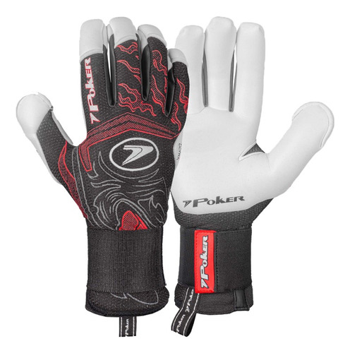 Luva Goleiro Campo Poker Fusion 2 Profissional Original