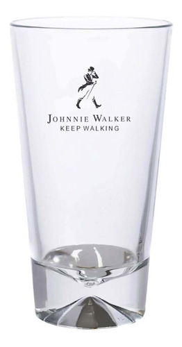 Copo Long Drink Em Vidro Johnnie Walker 450ml - Globimport