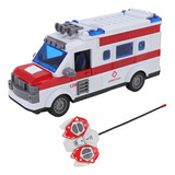 Modelo De Ambulancia De Cuatro Vías Para Niños Con Control R