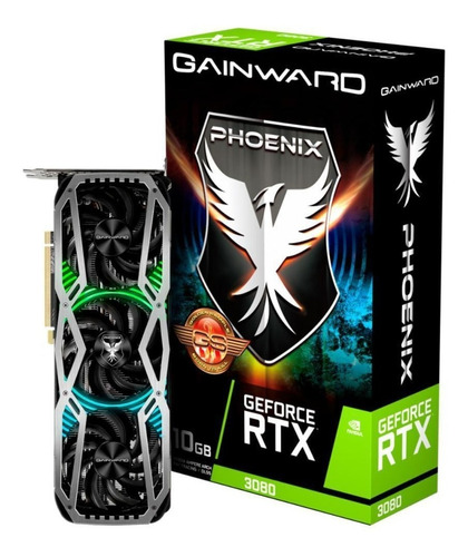 Placa De Vídeo Nvidia Gainward Phoenix Rtx 3080 12gb