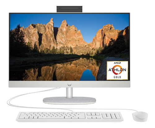 Pc Oficina Hp All In One 24 PuLG Fhd Ips 256ssd 8ram Win11