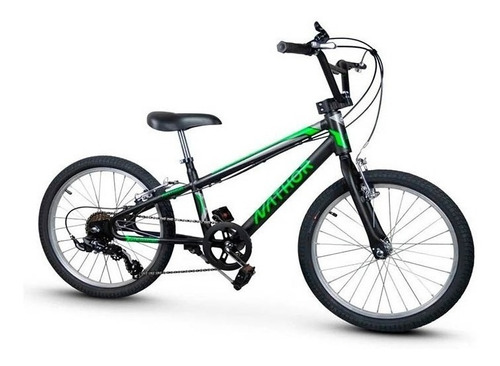 Bicicleta Infantil Aro 20 Com Marcha 06 Velocidades Nathor