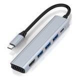 Adaptador Usb  C  A Hub Usb + Hdmi Zurich