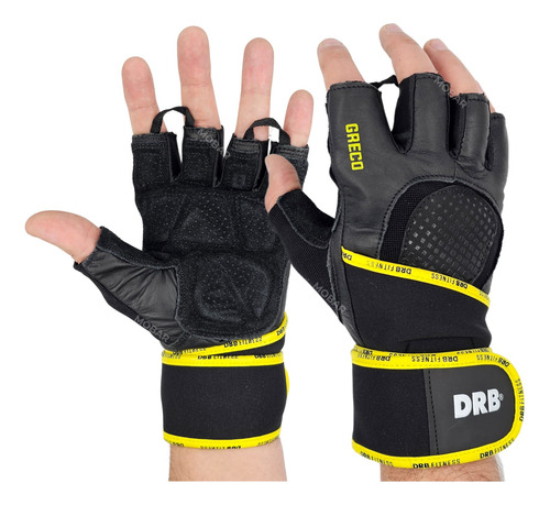 Guantes Gym Entrenamiento Pesas Gimnasio Fitness Drb Greco