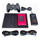Playstation 2 Slim Control Original, Memoria 16mb, Hd 500gb.