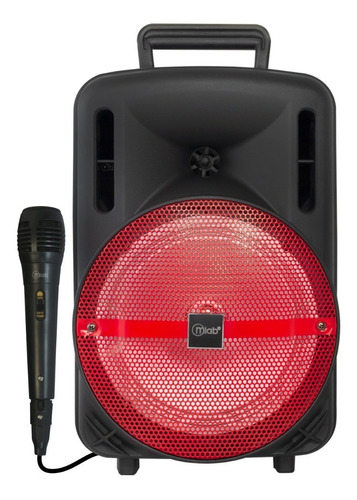 Parlante Karaoke Rgb Bluetooth + Micrófono Mlab Street 3