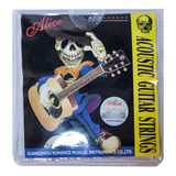 2 Encordados Alice A206 Cuerdas Metálicas Guitarra Acustica 