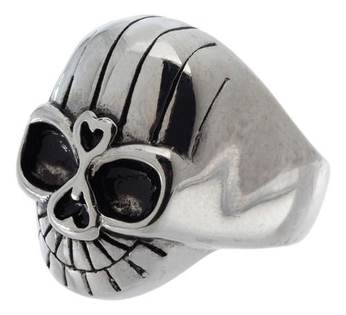 Anillo Máscara Calavera Acero Quirúrgico 316l Hombre