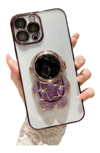 Estuche De Astronauta Con Película De Lente Para iPhone 14