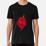 Remera Chile Carolina Reaper Algodon Premium