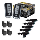 Kit Alarma Automotriz Black Hunter Classic 5 Seguros 4 Relay