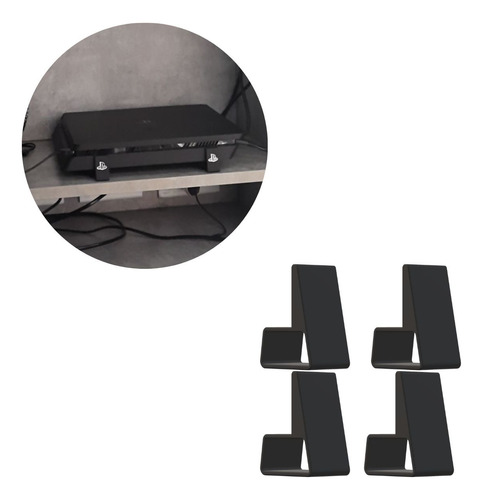 Suporte Horizontal Ps4 Slim Playstation 4 Pezinho 