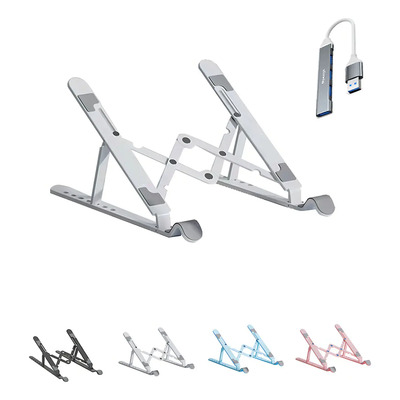 Wowssyo Base Soporte Porta Laptop Tablet Ajustable Portatil Plegable, Soporte Para Computadora Portátil, Base Refrigerante Computadora Con Múltiples Ángulos, Base Ergonomico Para Laptop Y Tab | MercadoLibre