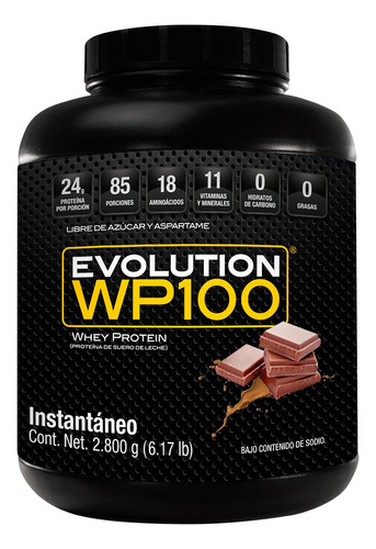 Proteina Suero De Leche (whey) Wp100 Evolution 2.8kg Sabores