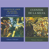 Horacio Quiroga Lote X 2 Libros - Cuentos - Nuevo