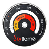 Termómetro Para Estufa De Leña Skyflame, Chimenea Magnética