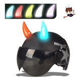 Cuerno Led Para Casco De Moto O Bicileta Cachos