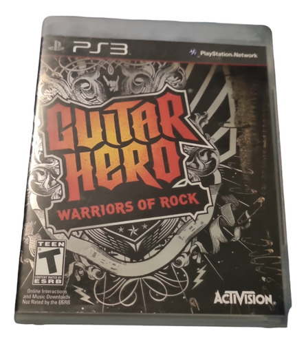 Guitar Hero Warriors Of Rocks  Ps3 Fisico 