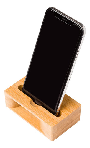 C-slide Soporte De Madera Para Amplificador De Telfono Celul