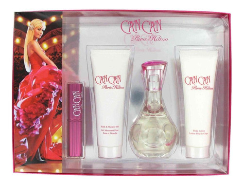 Set De Perfume Paris Hilton Can Can Eau De Parfum Para Mujer