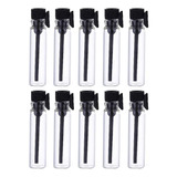 100 Pzs 2ml Frascos Vidrio Rellenables Para Muestras Perfume