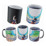 Taza Mágica 3d Goku Genkidama Dragon Ball Z