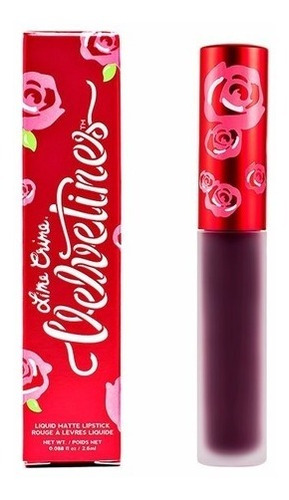 Lime Crime Velvetines Raven Sin Caja Labial Líquido 