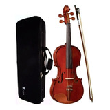 Violino Eagle 1/2 Ve421 C/ Estojo Arco Breu E Captador Cor Marrom-escuro